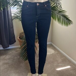 INC International Concepts Dark Blue Skinny Jeans